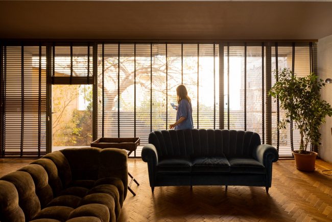 Serene Morning in a Stylish Living Room